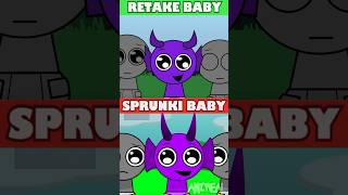 Incredibox Sprunki BABIES 👶🏼✨ VS Retake BABIES HAPPY VERSION 😭 [upl. by Nomolos]