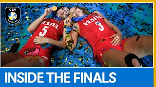 Inside the Finals  Türkiye Becoming European Champions I CEV EuroVolley 2023 [upl. by Eizle]