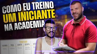 COMO EU RECEBO UM ALUNO INICIANTE NA ACADEMIA I MELHORES DICAS E EXERCÃCIOS [upl. by Carley736]