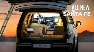 Discover the Stunning and Roomy Interiors of the 2024 Santa Fe [upl. by Anialam]