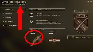 How to quotPRESTIGE DIVISIONSquot in COD WW2 Exclusive Unlocks amp Headquarters Location COD WW2 PRESTIGE [upl. by Egerton405]