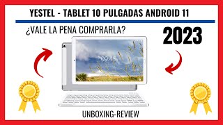 📱 🔴YESTEL Tablet 10 Pulgadas Android 11 2023🔴📱 ¿Vale la pena comprarla [upl. by Adigirb]