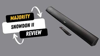 Majority Snowdon II Elevating Home Audio Experience Comprehensive Soundbar Review [upl. by Ahsuatal]