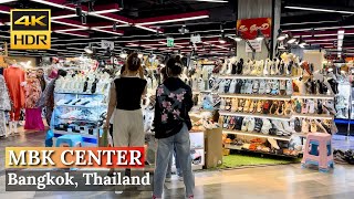 BANGKOK MBK Shopping Center quotTourists Favorite Shopping Mallquot  Thailand 4K HDR Walking Tour [upl. by Dumond89]