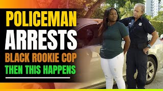 Police Arrest Black Rookie Cop Then This Happens [upl. by Gnen692]