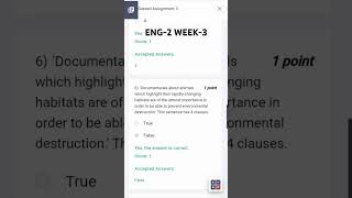 ENGLISH2 WEEK3 GRADED ASSIGNMENT [upl. by Kuth]