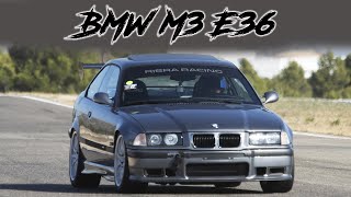 BMW M3 E36 de Riera Racing transformado en un verdadero monstruo de Circuito [upl. by Levina726]