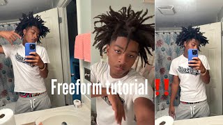 Ultimate Freeform Hair Tutorial ‼️ [upl. by Susan163]