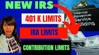 IRS increases retirement account contribution limits 2024 [upl. by Faubert]