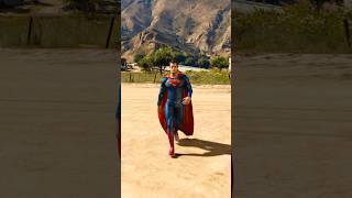 Superman Starts Talking to The dog After Eating magic tablet 😱 shorts cartoon gta [upl. by Mcdade]