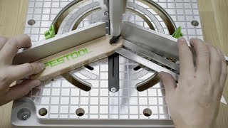 Listsåg  SYMMETRIC SYM 70  Festool [upl. by Igic530]