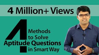 4 Methods to Solve Aptitude Questions in Smart Way  Quantitative Aptitude Shortcuts  TalentSprint [upl. by Aisatsanna]