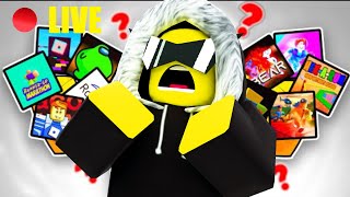 HEY YOU 🔴RANDOM ROBLOX GAMES WITH VIEWERS🔴 [upl. by Jezrdna]