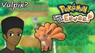 Pokemon Lets Go Eevee Vulpix Location [upl. by Elleinnod]