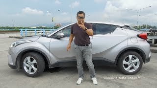 ลอง Toyota CHR 18 Mid ได้แค่ภายนอก ออปชั่นหาย ซื้อ Hybrid เถอะ [upl. by Tlevesor]