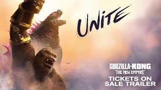 Godzilla x Kong The New Empire  Tickets on Sale Trailer [upl. by Ximenez]