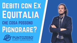 AGENZIA delle ENTRATE e RISCOSSIONE Ex Equitalia Cosa possono PIGNORARE [upl. by China]