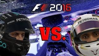 F1 2016  ROSBERG VS HAMILTON  CRASH COMPILATION [upl. by Ahsiam]