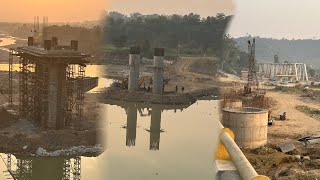 Chakki bridge current condition  Pathankot joginder nagar rail track [upl. by Anitnoc429]