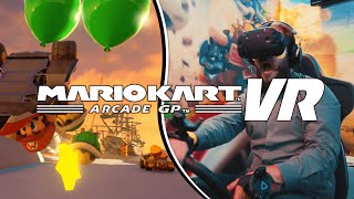 Throw Shells and Dodge Thwomps for real in Mario Kart VR [upl. by Lud697]