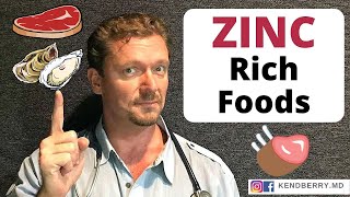 7 ZINC Rich Foods BioAvailable Zinc 2024 [upl. by Sweyn231]