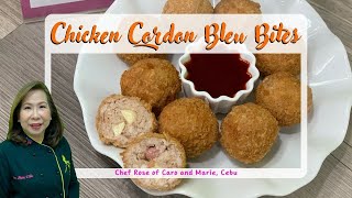 Chicken Cordon Bleu Bites [upl. by Epuladaug]