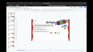 Representing Multiplication and Division Using Arrays [upl. by Nosduh]