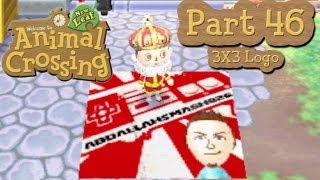 Animal Crossing New Leaf  Part 46 Making A Custom QR 3x3 Logo [upl. by Tut808]