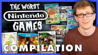 The Worst Nintendo Games  Scott The Woz Compilation [upl. by Yellat]