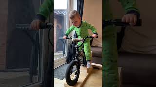 Baby Fabio Wibmer bike rider on manual machine [upl. by Malinowski]