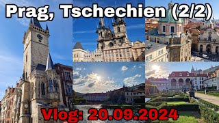 Prag Tschechien 22  Vlog 20092024 [upl. by Anirrehs633]