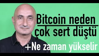 Bitcoin neden bu kadar çok düştü [upl. by Sybila]