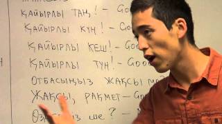 Kazakh Lessons 22 Basic Greetings amp Months [upl. by Tamma]