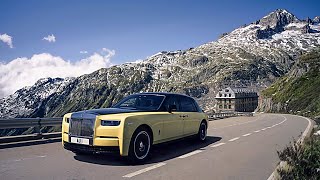 The RollsRoyce Goldfinger Phantom A Luxurious Tribute with a Unique Gold Bar Feature [upl. by Laaspere]