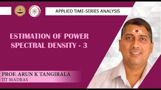 Lecture 50C Estimation of Power Spectral Density 3 [upl. by Retepnhoj417]