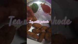 Chai with pakode 🥐☕ll chai chai song chai ytshorts virlshort [upl. by Rialc]