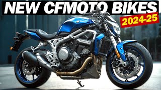 Top 7 New CFMOTO Motorcycles To Watch In 202425 [upl. by Sapphira]