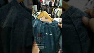 Branded Sports Wear wholesale market in Delhi tank Road  GymSports Wear Branded Tshirts collection [upl. by Winterbottom]