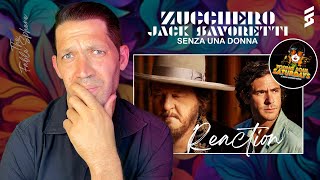 WAIT WHAT Zucchero Jack Savoretti  Senza Una Donna Without A Woman Reaction YSS Series [upl. by Sergio727]