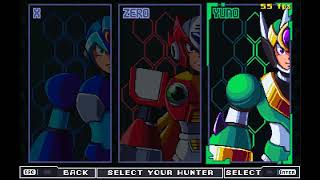 Mega Man X Paradox War Testing 28  Character Select Screen [upl. by Ylrrad]