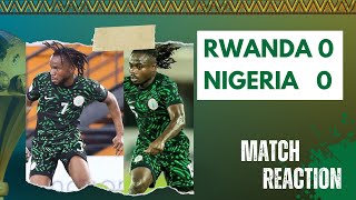 Rwanda 00 Nigeria  Lookman  Osimhen  Eguavoen  NFF  Iwobi  Boniface  Super Eagles [upl. by Ymarej]