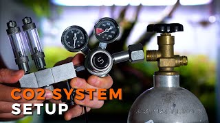 HOW TO SET UP A PRESSURIZED CO2 KIT  Step by Step [upl. by Odnesor181]