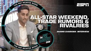 Shams Charania details NBA AllStar Weekend trade rumors amp rivalries 🙌  The Pat McAfee Show [upl. by Blaze740]