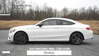 2023 MercedesBenz C 300 Coupe Review  A Stunning Design [upl. by Apurk]