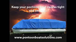 The Pontoon Boat Ultimate Canvas Solution [upl. by Enilrac249]