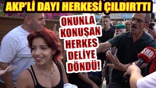 AKPli dayı meydandaki herkesi delirtti genç hemşire kız çileden çıktı SOKAK RÖPORTAJI [upl. by Acsisnarf]