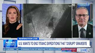 2023 Captain William Toti on NewsNation discussing the RMS Titanic [upl. by Soule]