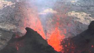 Piton Fournaise Eruption 1998 [upl. by Marmion805]