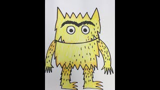 How to Draw Your Own Color Monster [upl. by Scheider]