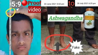 KITNA DIN MAIN HEIGHT BADHTI HAI What is my height and ASHWAGANDHA [upl. by Aihsrop]